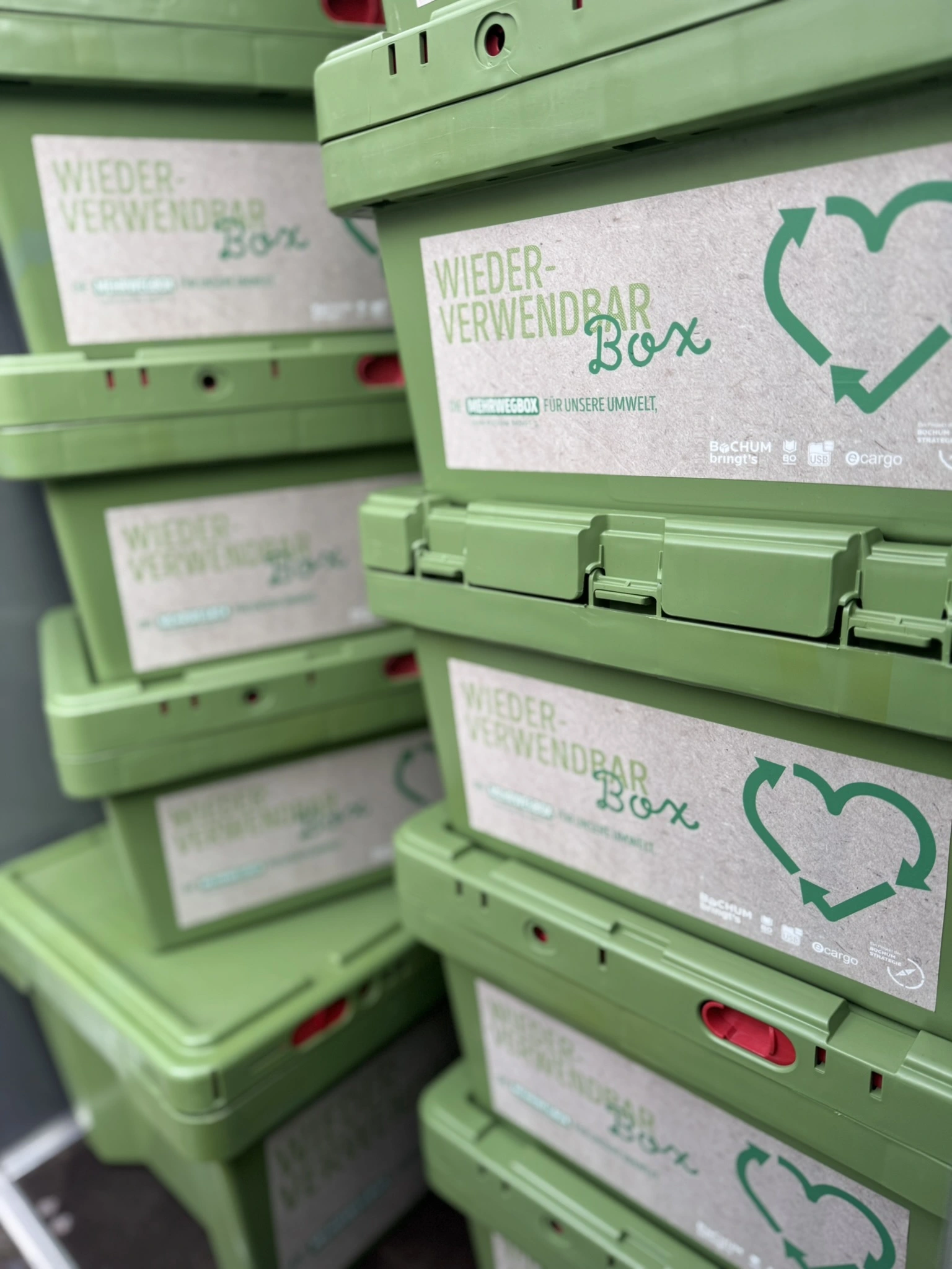 Wiederverwendbare Boxen